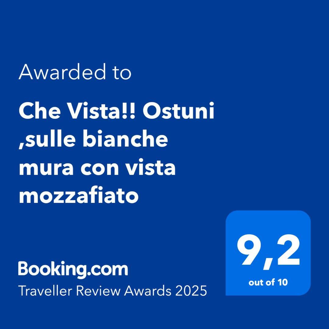 Che Vista!! Ostuni ,Sulle Bianche Mura Con Vista Mozzafiato Exterior foto